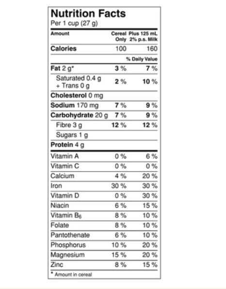 Cereal Bowl Cheerios 96x20g Whole Wheat (YELLOW BOWL)