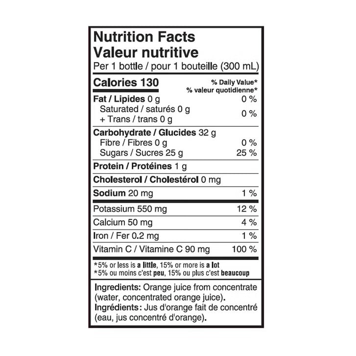 Oasis Orange Juice, 24 × 300 ml