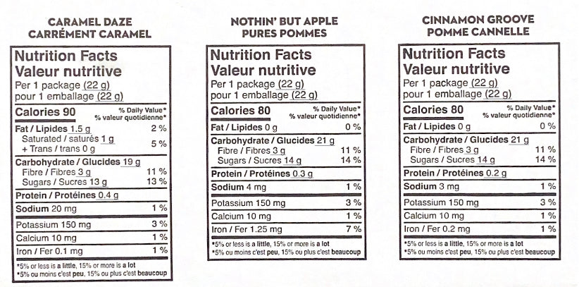 Apple Chips Martin's 24x22g Assorted
