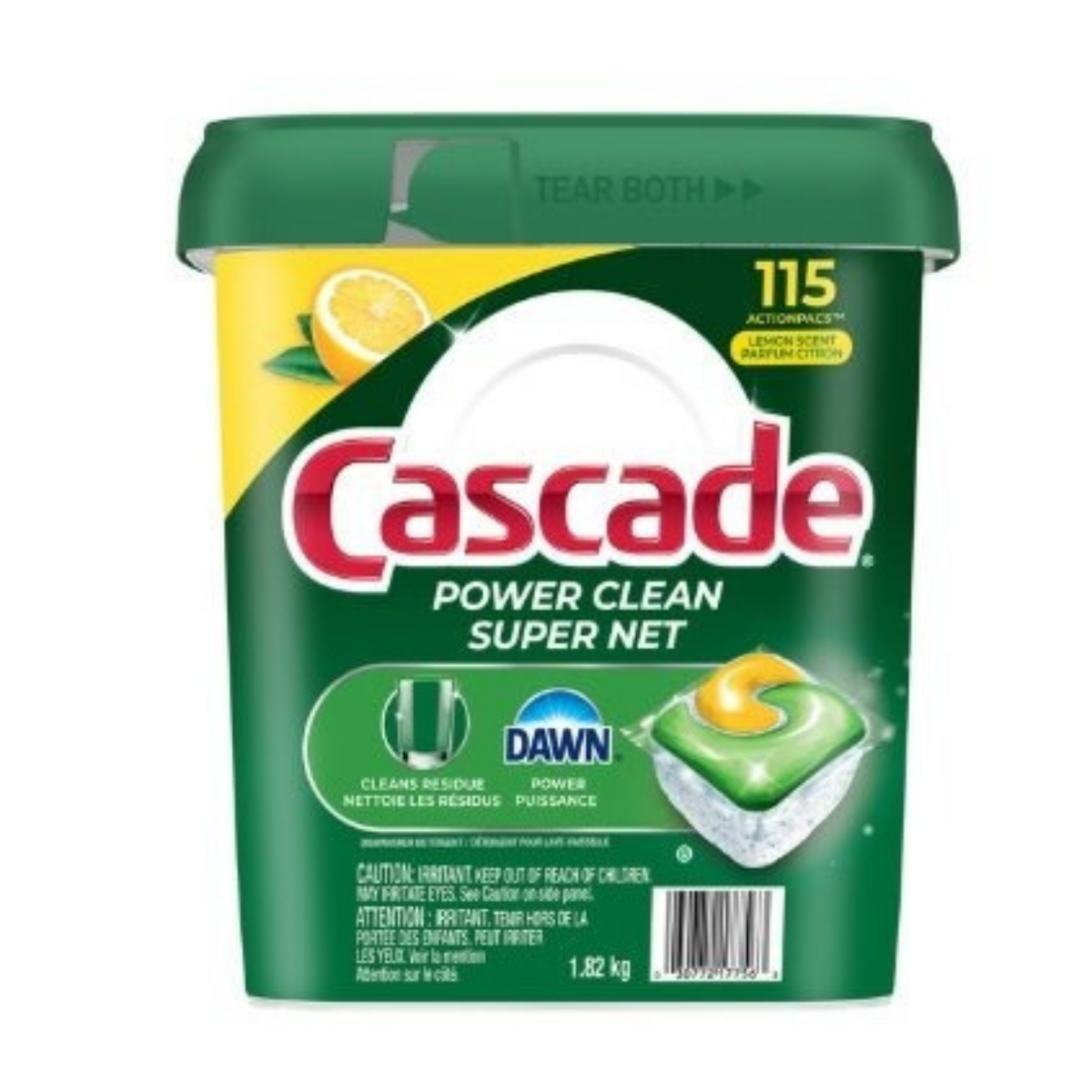 Dishwasher Cascade 115- packs Power Clean