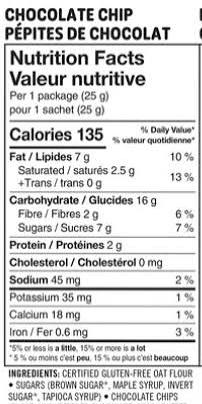 Allergy Smart Chocolate Chip Cookies 60x28g